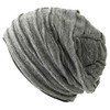 [Casual Box] Organic Cotton Knit Design Watch Cap, gray