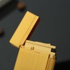 JTDunant Calories Brushed Lighter, Cling Sound, Adjustable Soft Flame Table
