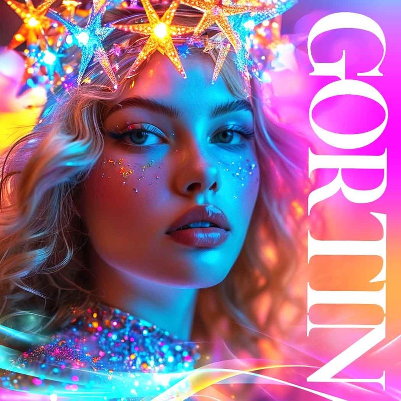 GORTIN Light up Star Headband LED Glow Costume Headpiece Rave