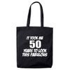 Lolmugs 50th Birthday Gift Bag, It Took Me 50 Years