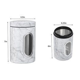 W Home FoodStorage_1 Food Storage, Large, White/Black