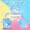 Clear Squishy Paw,Fufu Squishy Fidget Toys Pack,Cat Paw Squeeze Toys,Cute