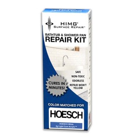 HIMG Bathtub and Shower Tray Repair Kit Compatible with Hoesch White