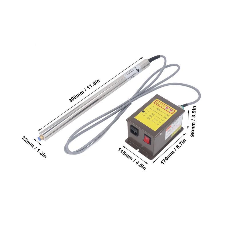 Ionizing Air Bar Anti Static Ionizing Pole Electrostatic Elimination Rod