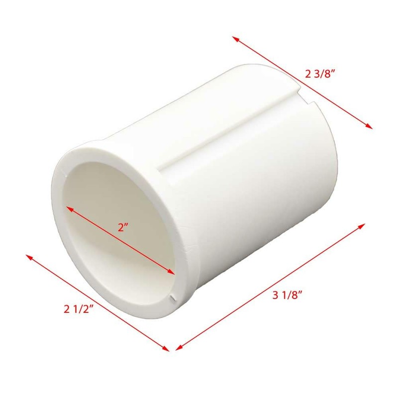 Boat Seat Pedestal Mount Sleeve Bushing | 2 1/2 OD