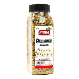 Badia Chamomile, 3.5 oz – Premium Dried Chamomile Flowers for Herbal Tea – Soothing & Aromatic – For Relaxation & Infusions