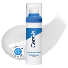 CeraVe Sérum Hidratante con Ácido Hialurónico 30ml | Hidratante facial para todo tipo de piel