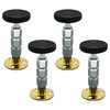 LHUIDDH 4 PCS Adjustable Anti-Shake Headboard Stopper,Bed Stoppers for Wall