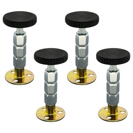 LHUIDDH 4 PCS Adjustable Anti-Shake Headboard Stopper,Bed Stoppers for Wall