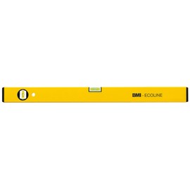 BMI 689040P-GELBCON Powder Coated "Ecoline" Alu-Spirit Level, Yellow, 40 cm