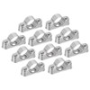 TA-VIGOR 10Pcs Pipe Support Pipe Bracket Clamp, 20mm Pipe Wall