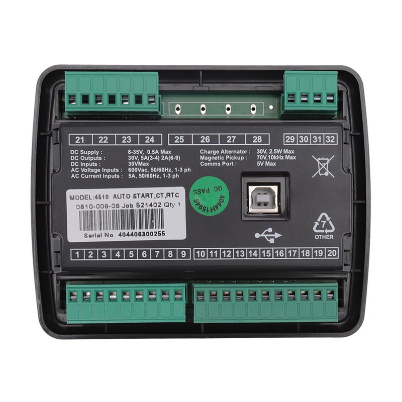 DSE4510 Generator Controller with LCD Display ABS Controller Module for