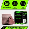 RODOPI RedDevil Sanding Triangles for Delta Sanders Grit 40-320 Zirconia