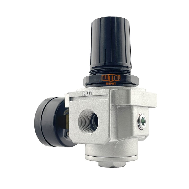 3/4” NPT HEAVY DUTY In-Line Compressed Air Pressure Regulator For
