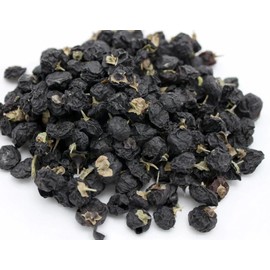 NY Spice Shop Black Goji Berry - 4 Ounce Wild Black Goji Berries - Wolfberry Black Berries Fruit for Wolfberry Tea - Natural Goji Berries Dried - Black Day Berry - Herbal Goji Berry Tea for Men