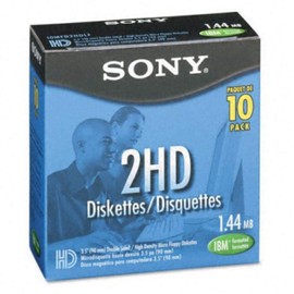 Sony 10 Pack MFD carton Pack