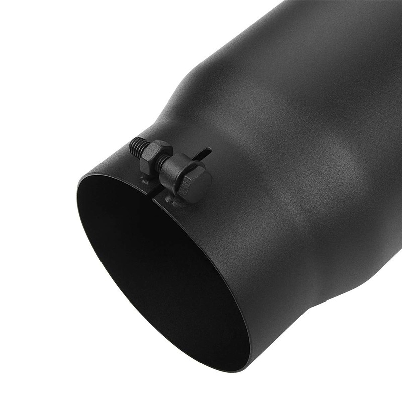 Exhaust Tip 5" Inlet, A-KARCK Exhaust Tailpipe Tip 5" Inlet