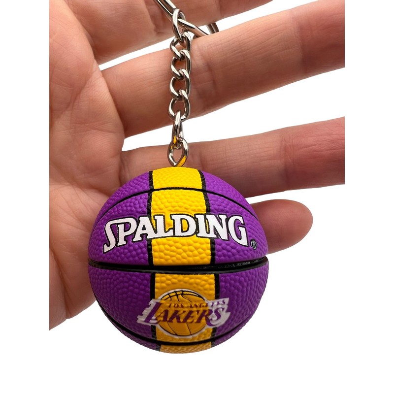 Generico Keyring Compatible with Lakers Basketball Gadget Accessories Gift Idea