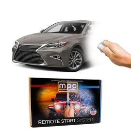 MPC Complete Plug-n-Play Factory Remote Activated Remote Start Kit Compatible with Lexus ES300h 2013-2018 Hybrid Push-to-Start ONLY - Firmware Preloaded