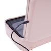 Dodoam Cosmetics Storage Case Makeup Organizer Tabletop Suitcases W/LED Lights+Mirror