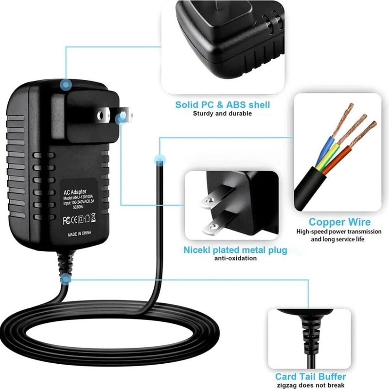 Musstad AC Adapter Charger for Dewalt DXAEPS14 2000 Peak Amp