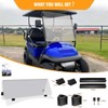 RIZINKART Club Car Precedent Windshield,Customize 5MM Thicken Windshield Replacement Fits