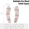 YIRANJIA 2-Pack Toilet Seat Covers, Universal Anti-Slip Warm Design for