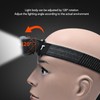 LED Headlamp Motion Sensing IPX4 Waterproof 5 Gears Rotatable USB