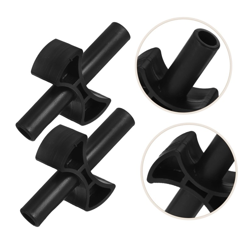 Abaodam 6pcs Trampoline Gap Spacers for Enclosure Poles Durable Replacement