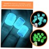 ULTECHNOVO 100pcs Glowing Tyre Air Valve Caps Car Bike Tyre
