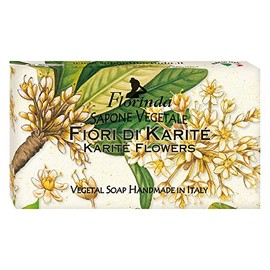 Florinda Floral Air Karite Flowers Vegetal Soap Bar 100 G 3.5 Oz