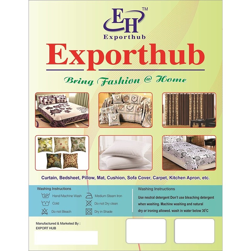 Exporthub 1 Piece Polyester Blend Door Threads String Curtain -