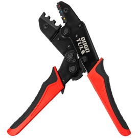 Dogotuls TJ2032 Crimpadora de 9" para terminales aisladas 22-10AWG