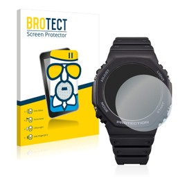 BROTECT Anti-Glare Protective Glass for Casio G-Shock GA-B2100 Protective Film Tempered Glass Matt [Extremely Scratch-Resistant 9H, Anti-Reflection, Anti-Fingerprint]