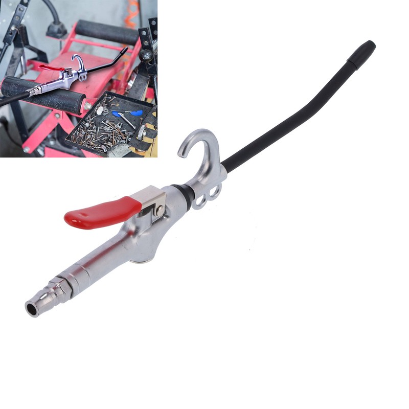 Dust Blow Gun Long Nozzle High Pressure Scrap Cleaning Tool