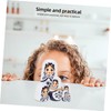 Vaguelly 1 Set Nesting Dolls Craft Kit DIY Matryoshka Doll