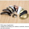 Yetaha 10PCS Cabinet Cup Pull Handle, 82x35mm Drawer Shell Pull