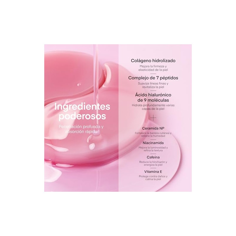 Terez & Honor Parche Coreano de Hidrogel con Péptidos y