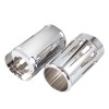 Unbranded Chrome Fork Boot Slider Cover Cow Bell For Harley
