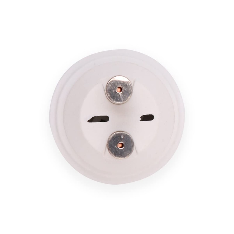Tiardey 4 pieces lamp socket adapter GU10 to E14 lamp