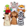 Melissa & Doug Safari Buddies Hand Puppets, Set of 6
