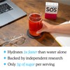 SOS Hydration Electrolyte Powder Packets, Watermelon Flavor, 8 Stick Packs