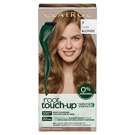 Clairol Root Touch-Up by Natural Instincts Permanent Hair Dye, 7 Blonde Hair Color, Pack of 1