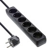 InLine® 16465 6AC Outlet 230 V 5 M Surge Protection