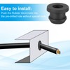 PATIKIL 8.5mm / 5/16 Inch Drill Hole,1/4 Inch ID Rubber