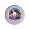 Miami Florida Design B Souvenir Flying Disc Single