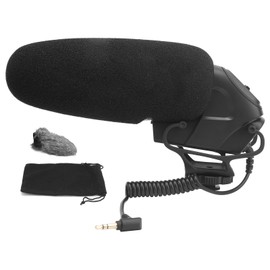 BOYA BM3031 Camera Noise Reduction Interview Microphone SuperCardioid Directional Mic