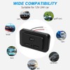 4.8 A Dual USB Car Charger Socket with Switch and