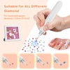 B.urHero Electric Diamond Painting Pen, Cordless Diamond Art Vacuum Pen,