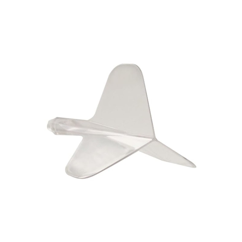 Condor Axe 120 | Dart Flights and Colours. (Clear, Short)